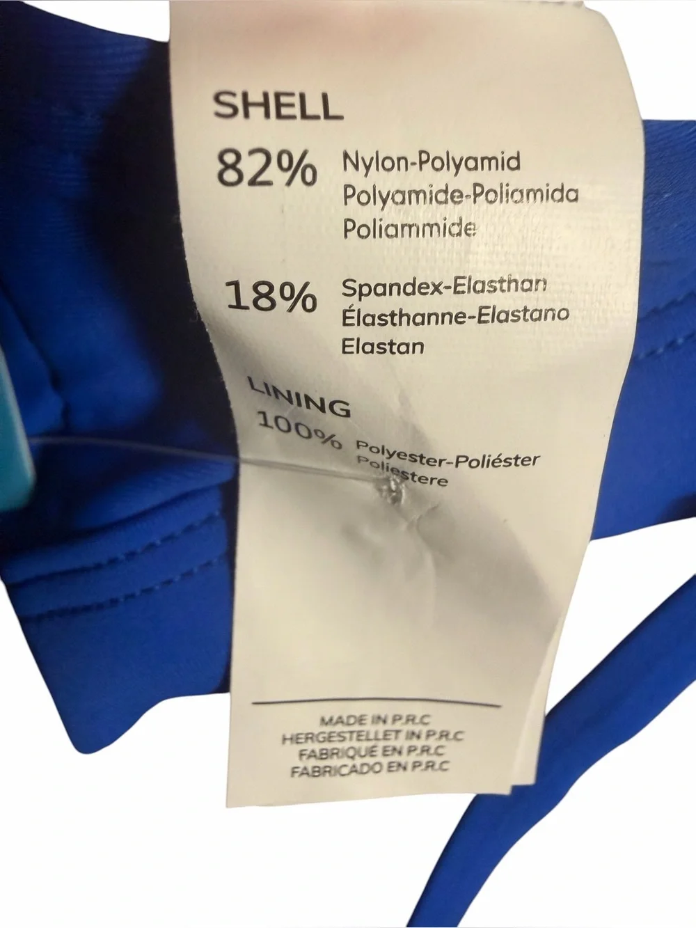 CUPSHE Royal Blue Strappy Back V-Neck Bikini Set S NWT - Picture 13 of 13